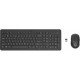 KEYBOARD & MOUSE WIRELESS  330 (2V9E6AA) BLACK